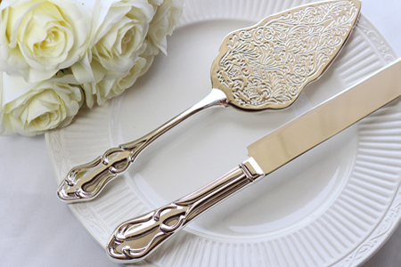 we have various designs of cake knife & server for your selection